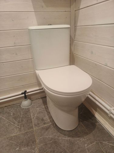 Установка напольного унитаза