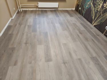 Прямая укладка ламината с подложкой более 20 кв.м