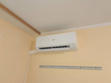 Установка сплит системы 7-9 kBTU (одноэтапный монтаж)