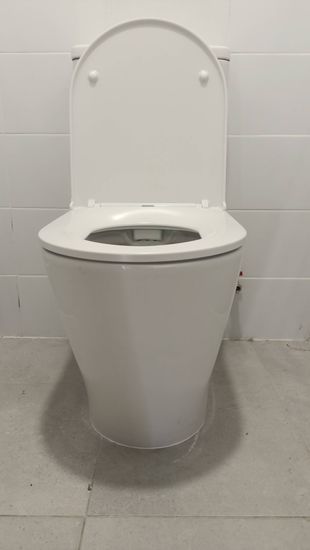 Установка напольного унитаза