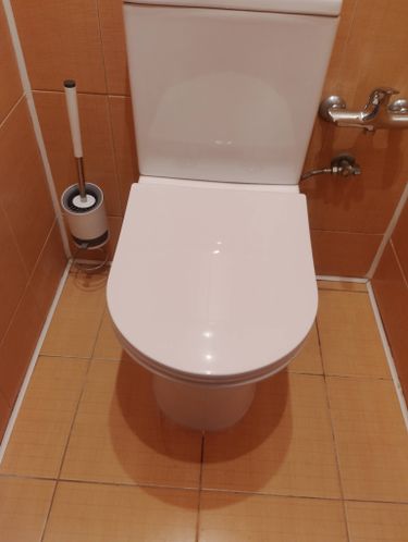 Установка напольного унитаза