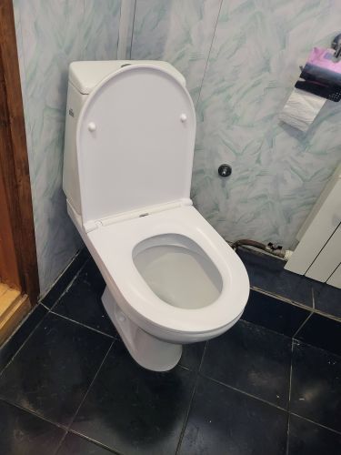 Установка напольного унитаза