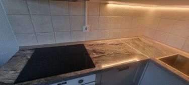 Демонтаж плинтуса столешницы без сохранения