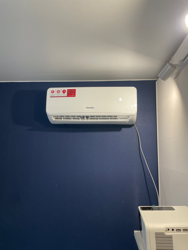 Установка сплит системы 7-9 kBTU (одноэтапный монтаж)