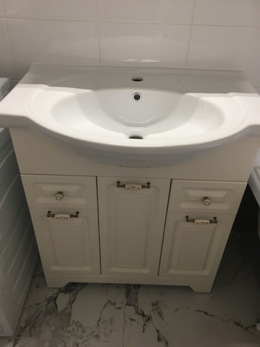 Сборка и установка мебели под раковину