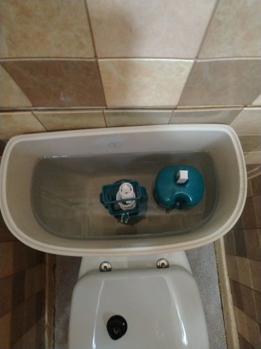 Установка напольного унитаза