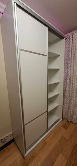 Сборка двухдверного шкафа-купе