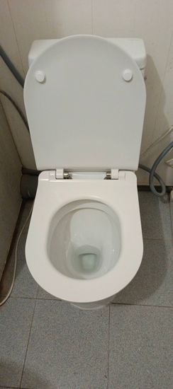 Установка напольного унитаза