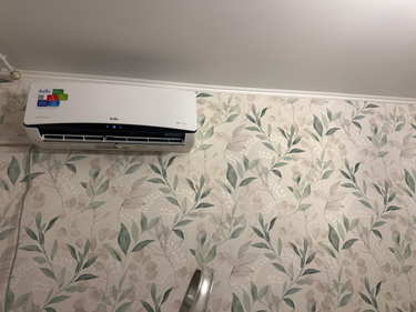 Установка сплит системы 7-9 kBTU (одноэтапный монтаж)