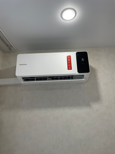 Установка сплит системы 7-9 kBTU (одноэтапный монтаж)