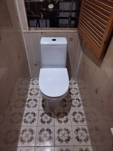 Установка напольного унитаза