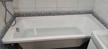 Установка акриловой/стальной ванны
