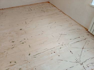 Демонтаж ламината/плитки пвх/пробкового покрытия/паркетной доски