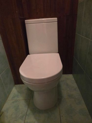 Установка унитаза