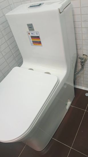 Установка напольного унитаза