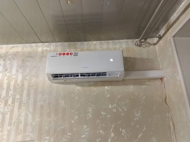 Установка сплит системы 7-9 kBTU (одноэтапный монтаж)