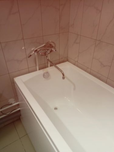 Установка акриловой/стальной ванны