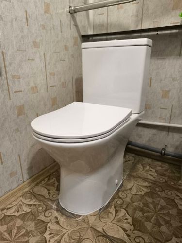 Установка напольного унитаза