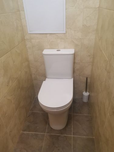 Установка напольного унитаза