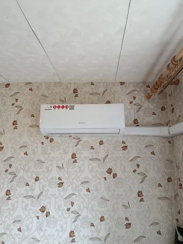 Установка сплит системы 7-9 kBTU (одноэтапный монтаж)