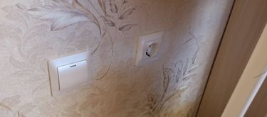 Установка люстры в сборке