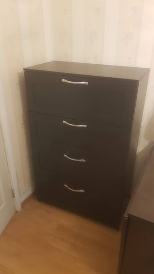 Сборка комода с 4 и менее ящиками