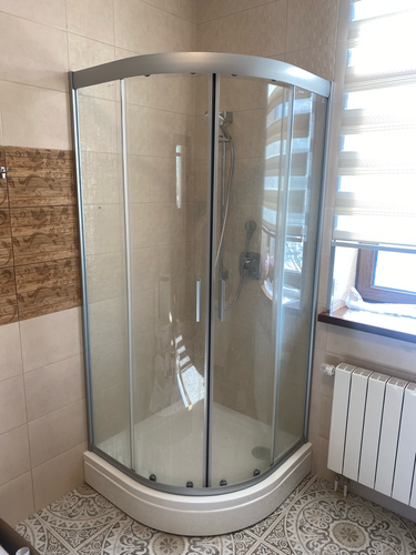 Установка и подключение душевого уголка/ширмы с поддоном Демонтаж душевой кабины