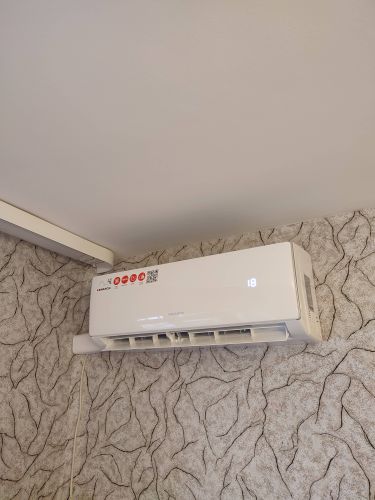 Установка сплит системы 7-9 kBTU (одноэтапный монтаж)