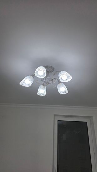 Монтаж и подключение настенно-потолочного светильника