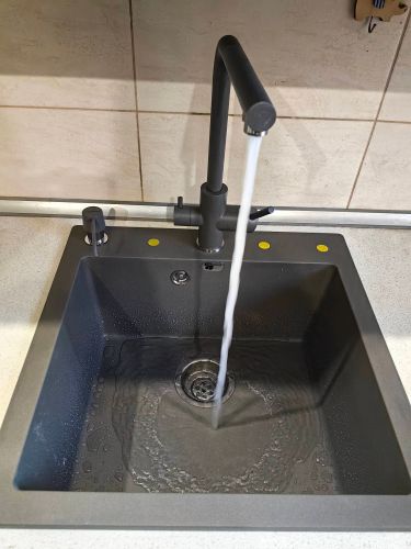 Установка и подключение крана и фильтра для питьевой воды Выпил под мойку или варочную панель Установка дозатора в столешницу/мойку