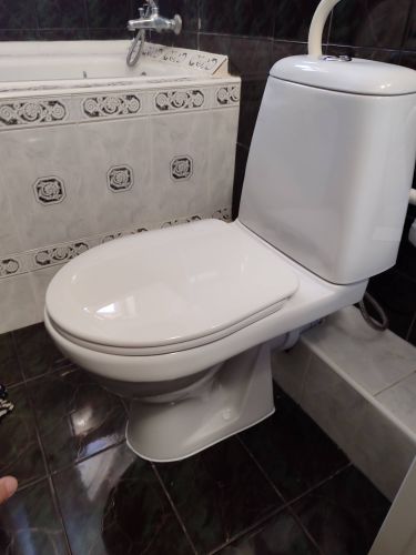 Установка напольного унитаза