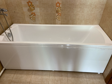 Установка акриловой/стальной ванны