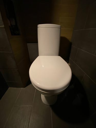 Установлен новый напольный унитаз, заменены крепления, проверена герметичность соединений, отрегулирован сливной механизм, устранены протечки, обновлены уплотнители, проведена чистка системы.