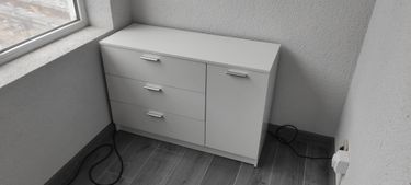 Сборка комода с 4 и менее ящиками