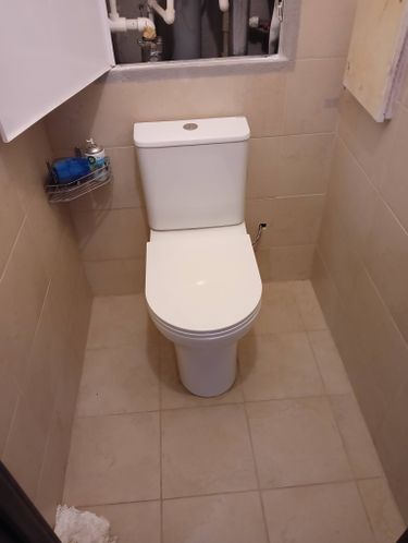 Установка напольного унитаза