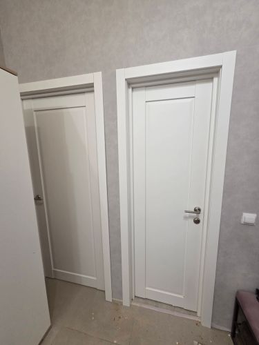 Установка межкомнатной одностворчатой двери (2 и более)