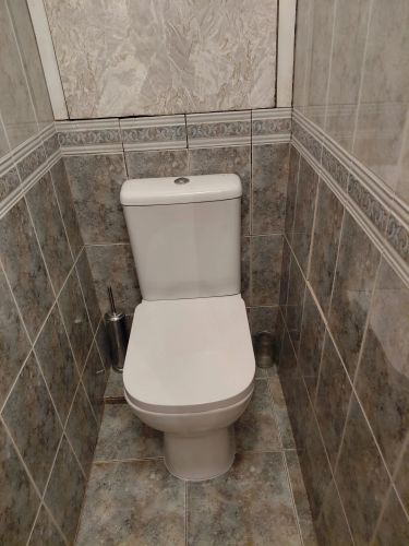 Установка напольного унитаза