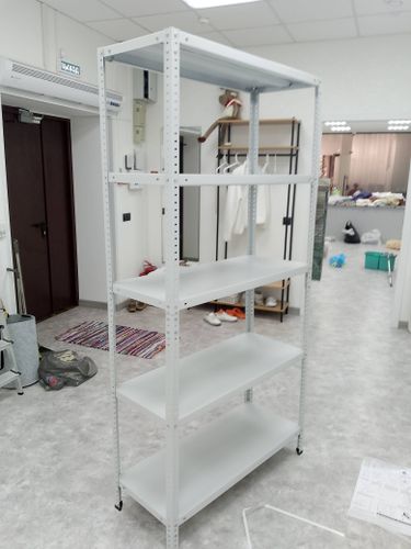 Сборка металлического стеллажа