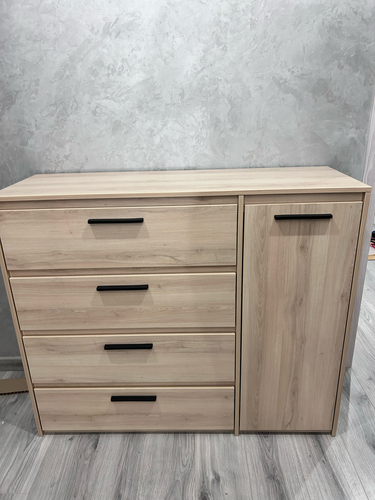 Сборка, установка и крепёж комода 4 ящика