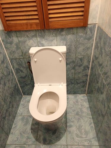 Установка напольного унитаза