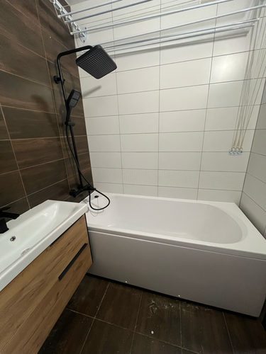 Установка акриловой/стальной ванны