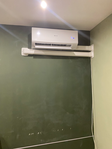 Установка сплит системы 7-9 kBTU (одноэтапный монтаж)