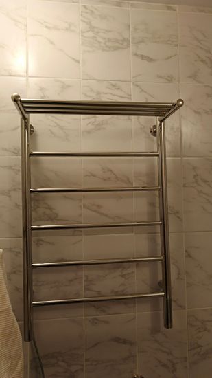 Монтаж электрического полотенцесушителя