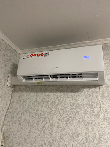 Установка сплит системы 7-9 kBTU (одноэтапный монтаж)