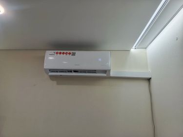 Установка сплит системы 7-9 kBTU (одноэтапный монтаж)