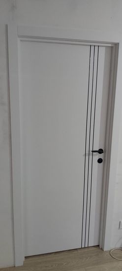 Установка одностворчатой межкомнатной двери