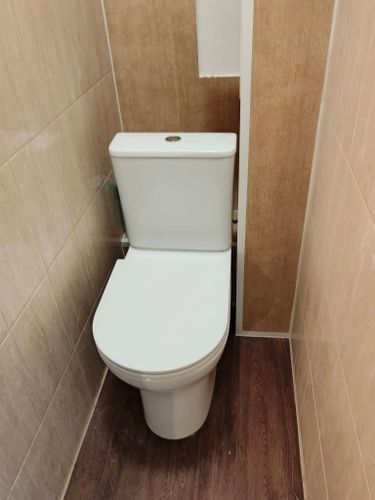 Установка напольного унитаза