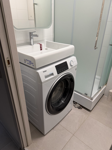 Установка смесителя (на готовые коммуникации)