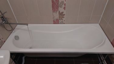 Установка акриловой/стальной ванны