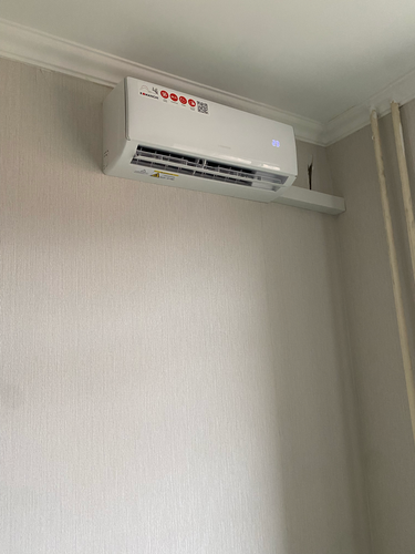 Установка сплит системы 7-9 kBTU (одноэтапный монтаж)